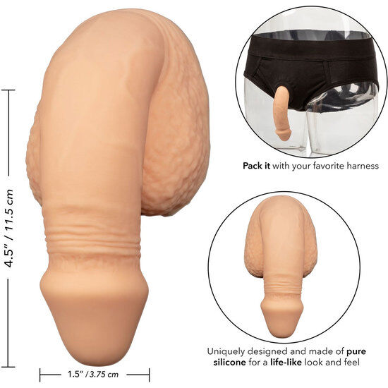 CALEXOTICS - SILICONE PACKING PENIS 12.75 CM FLESH - Bild 3