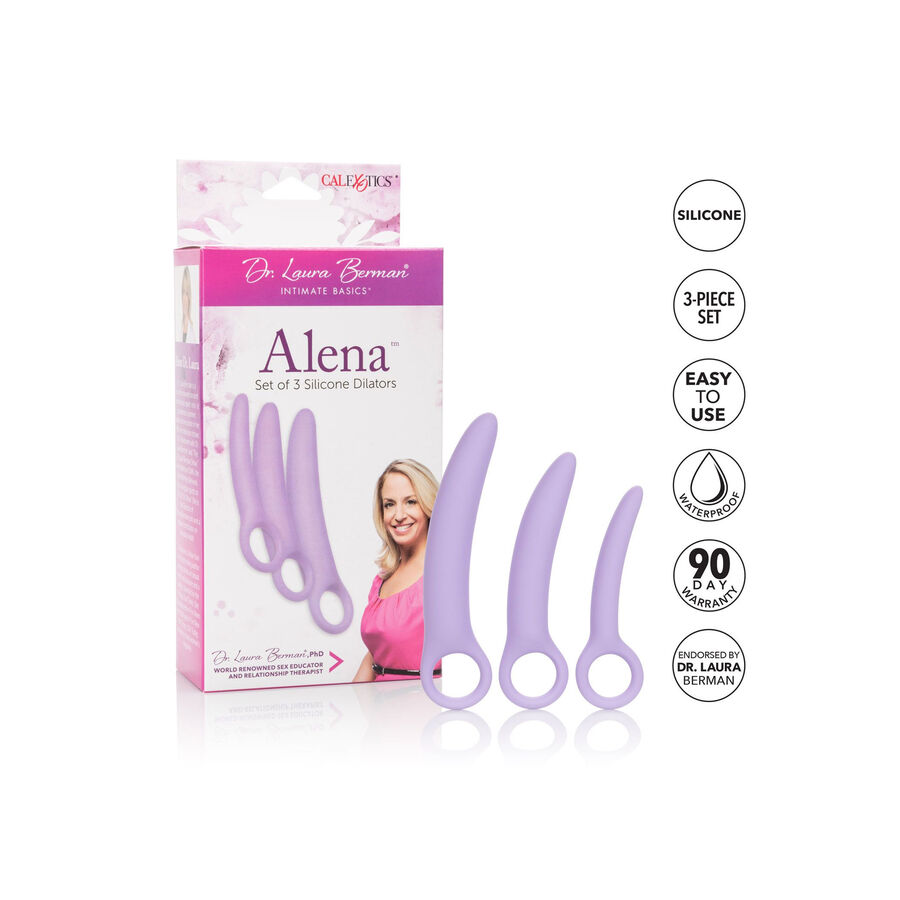 CALEXOTICS - DR LAURA BERMAN ALENA SET OF 3 SILICONE DILATORS - Bild 4