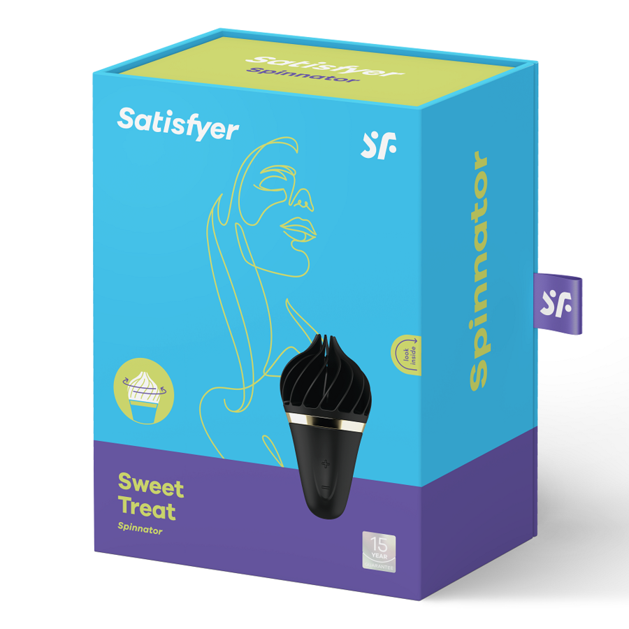SATISFYER - SWEET TREAT SPINNATOR BLACK - Bild 5
