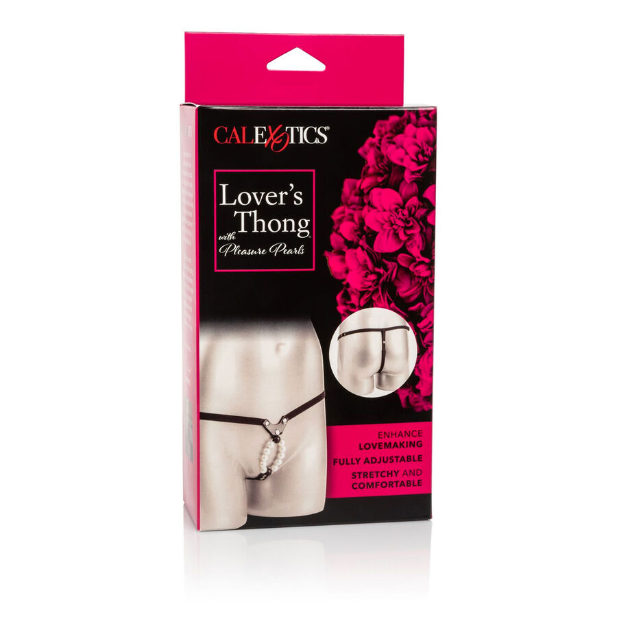 CALEXOTICS - LOVERS THONG W. PLEASURE PEARLS - Bild 3