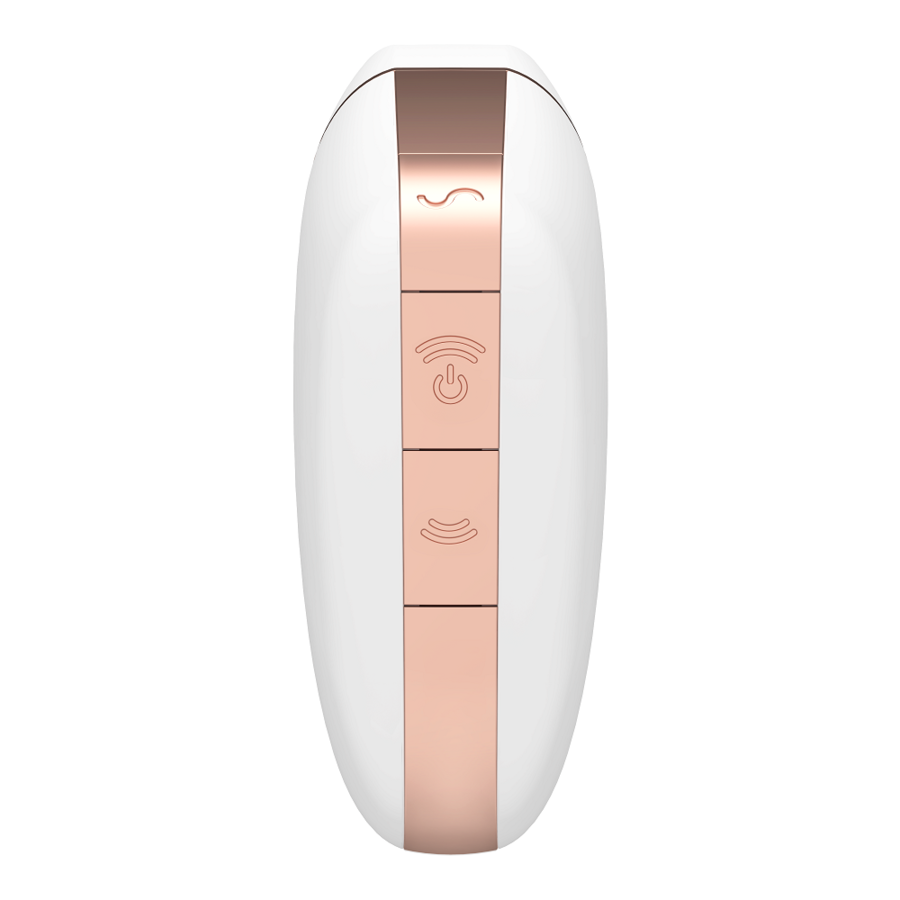 SATISFYER - LOVE TRIANGLE AIR PULSE STIMULATOR & VIBRATOR WHITE - Bild 5