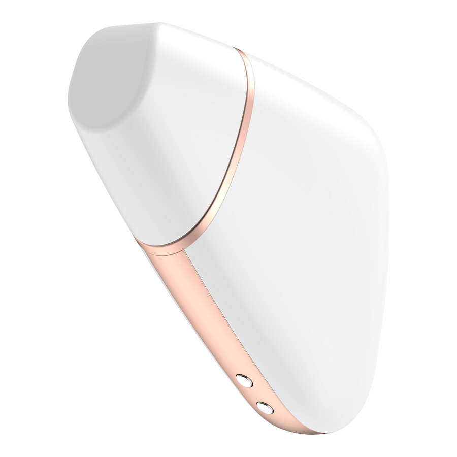 SATISFYER - LOVE TRIANGLE AIR PULSE STIMULATOR & VIBRATOR WHITE - Bild 4