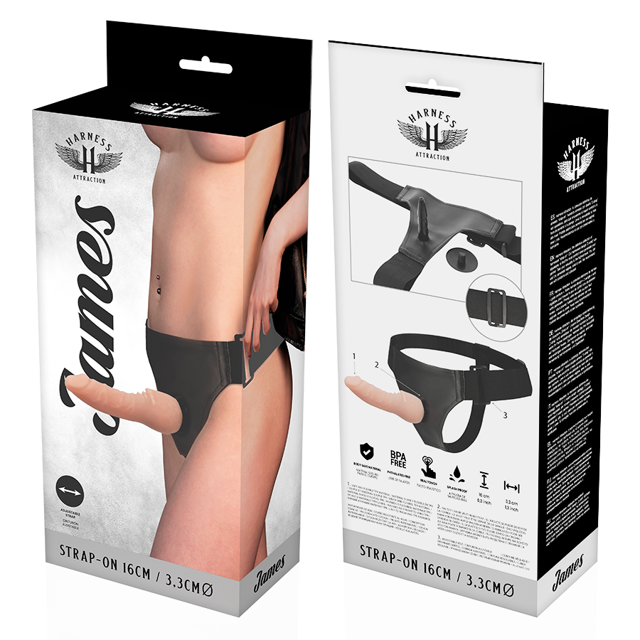 HARNESS ATTRACTION - JAMES 16 CM -O- 3.3 CM - Bild 4