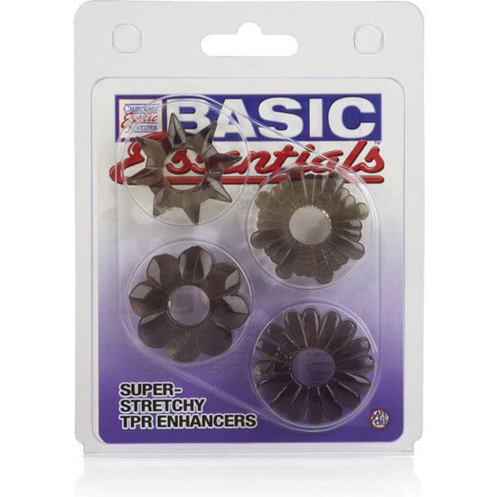 Alternative view of CALEXOTICS - BASIC ESSENTIALS 4 PACK