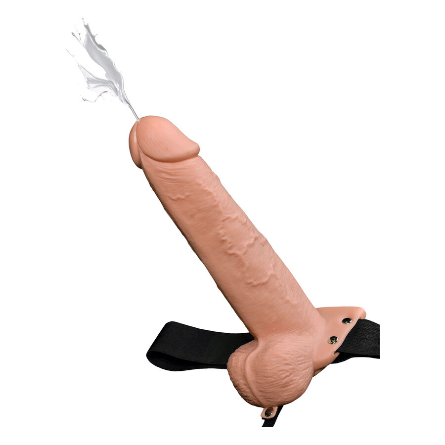 Alternative view of FETISH FANTASY SERIES - HARNESS WITH DONG 9 CUM
