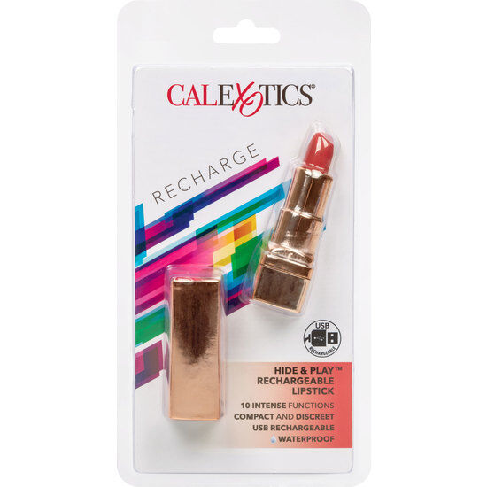 Alternative view of CALEXOTICS - BALA RECHARGEABLE LIPSTICK HIDE & PLAY RED