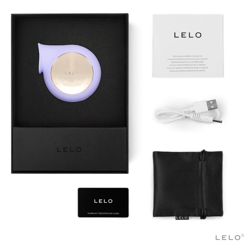 Alternative view of LELO - SILA LILAC CLITORIS WAVE STIMULATOR