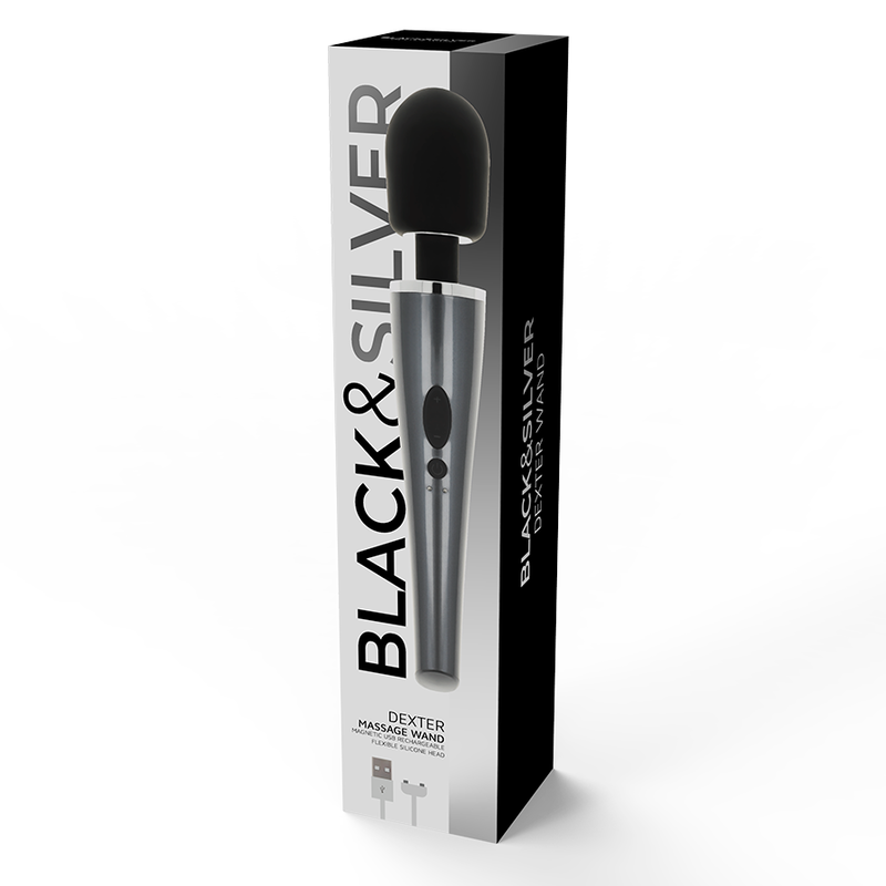 BLACK&SILVER - DEXTER MASSAGE WAND - Bild 4