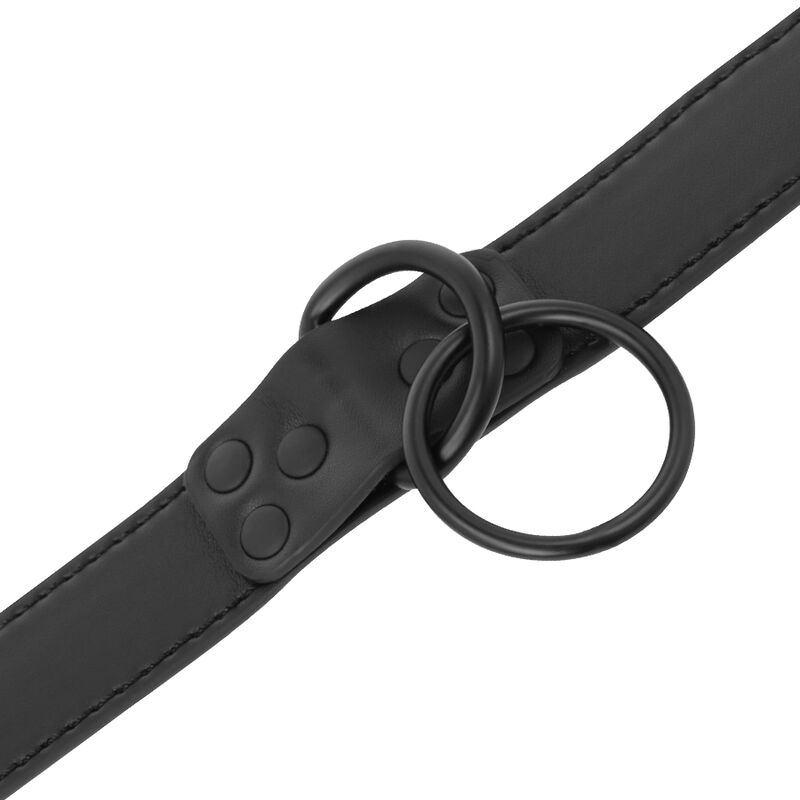 DARKNESS - BLACK NECKLACE WITH CHAIN - Bild 3