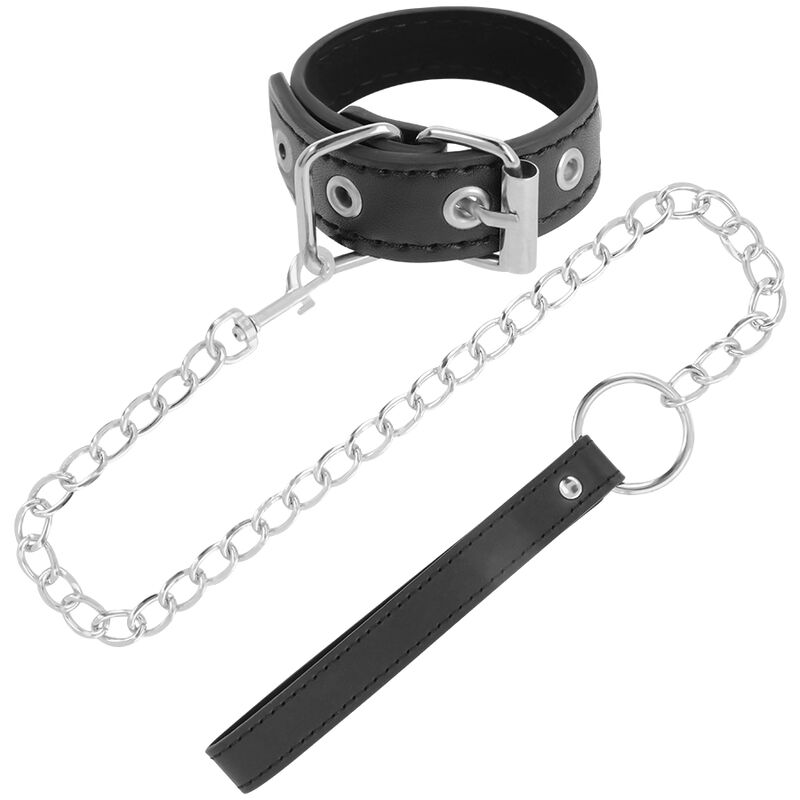 DARKNESS - PENIS RING WITH STRAP - Bild 6