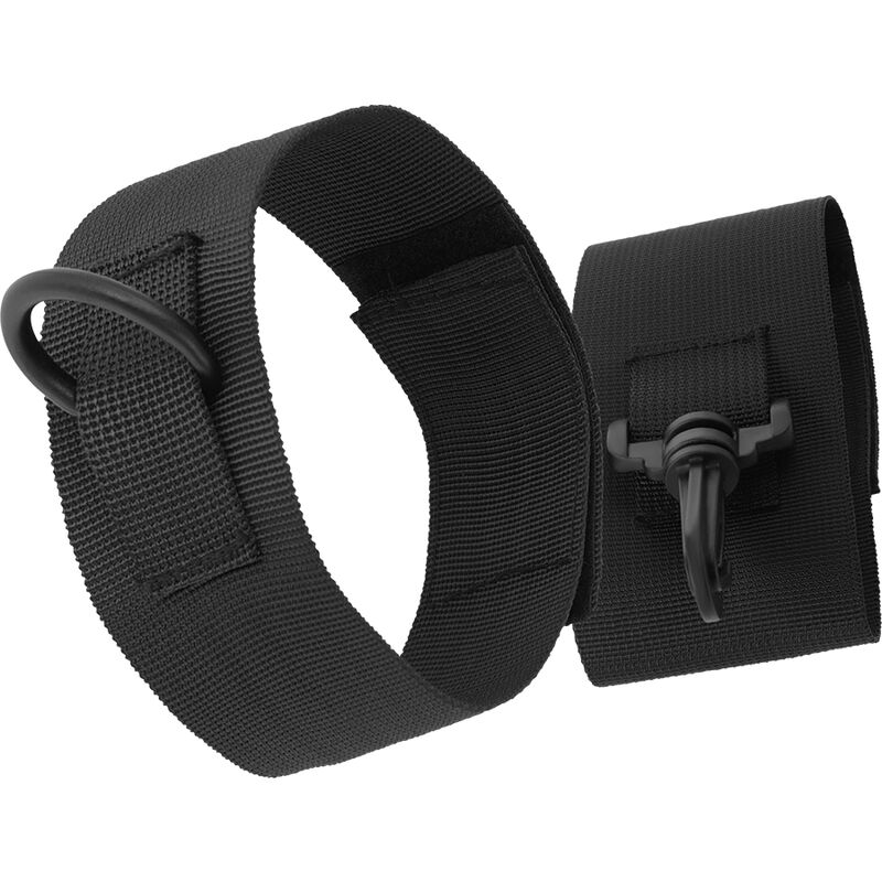 DARKNESS - BLACK NYLON ANKLE CUFFS - Bild 5
