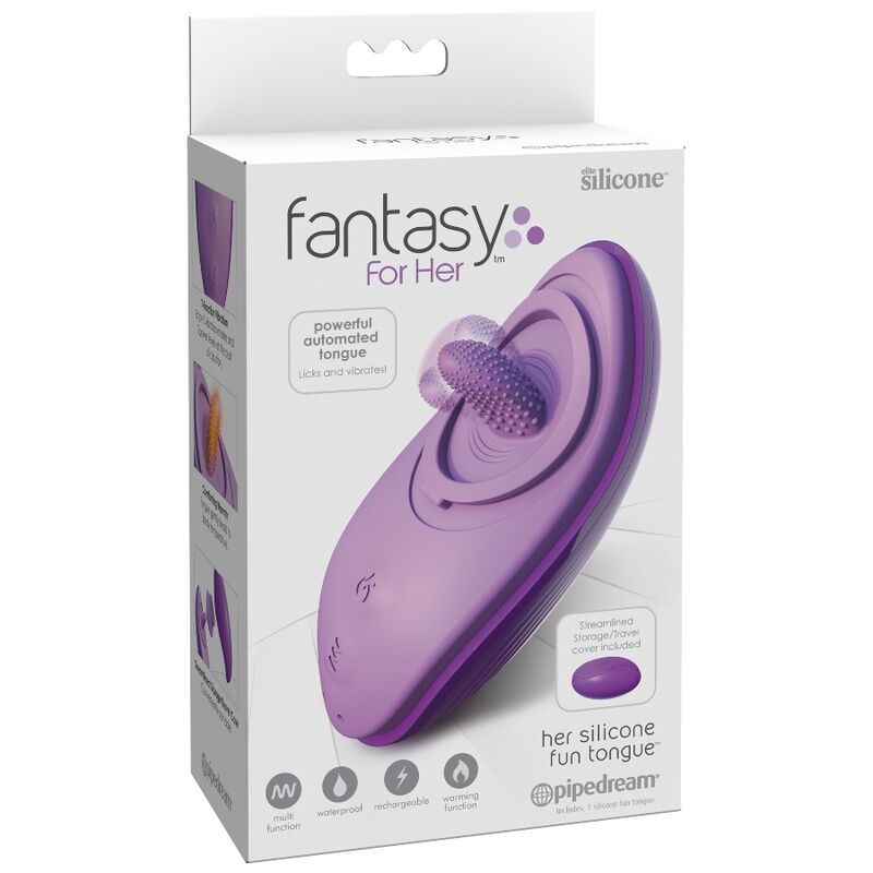 FANTASY FOR HER - HER SILICONE FUN TONGUE PURPLE - Bild 5