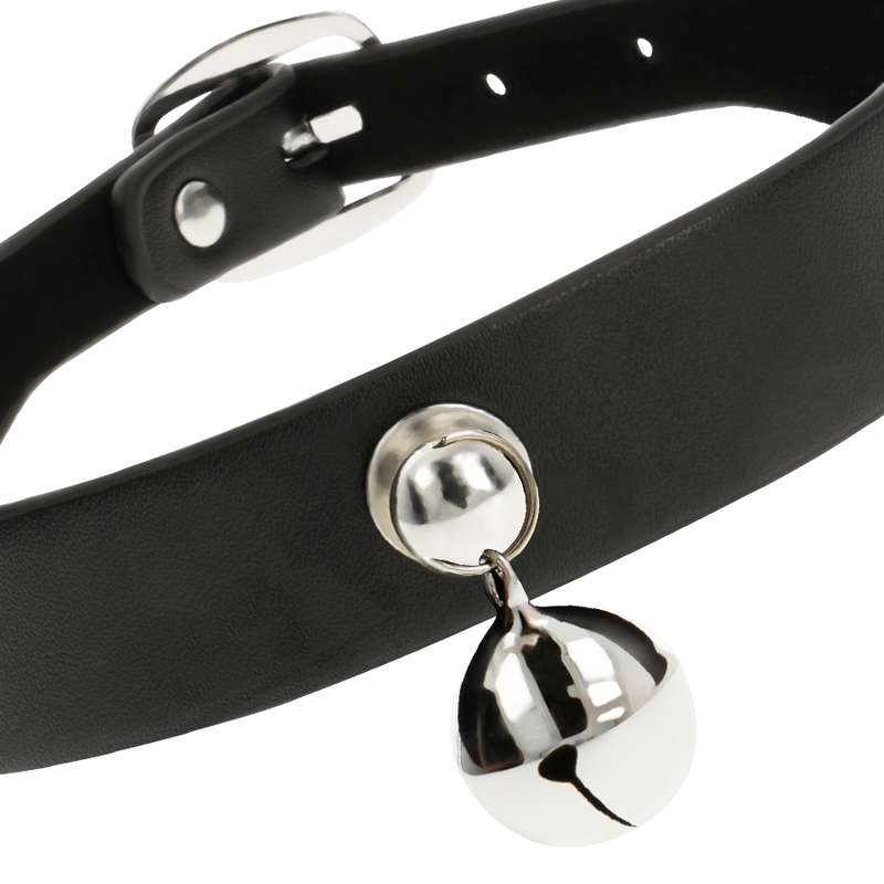 COQUETTE CHIC DESIRE - VEGAN LEATHER NECKLACE WOMAN RATTLE ACCESSORY - Bild 3
