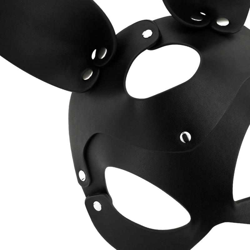 Alternative view of COQUETTE CHIC DESIRE - VEGAN LEATHER MASK WITH BUNNY EARS
