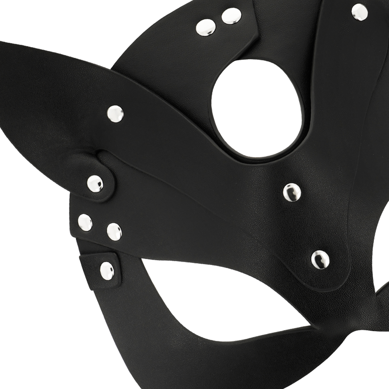 Alternative view of COQUETTE CHIC DESIRE - VEGAN LEATHER MASK WITH BUNNY EARS