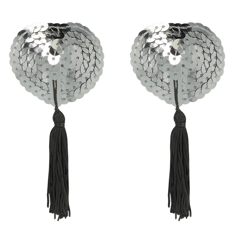 Alternative view of COQUETTE CHIC DESIRE - NIPPLE COVERS SILVER