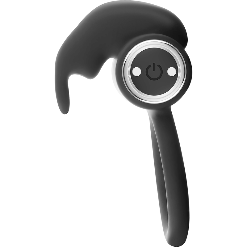 BLACK&SILVER - BURTON RECHARGEABLE RING 10 VIBRATION MODES - Bild 4