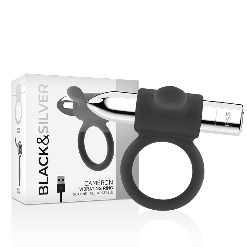 BLACK&SILVER - CAMERON RECHARGEABLE RING SILVER - Bild 6