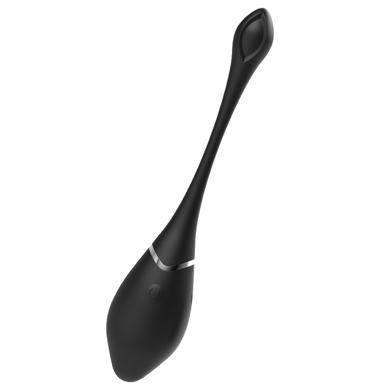 BLACK&SILVER - JENELL RECHARGEABLE VIBRATING EGG - Bild 5