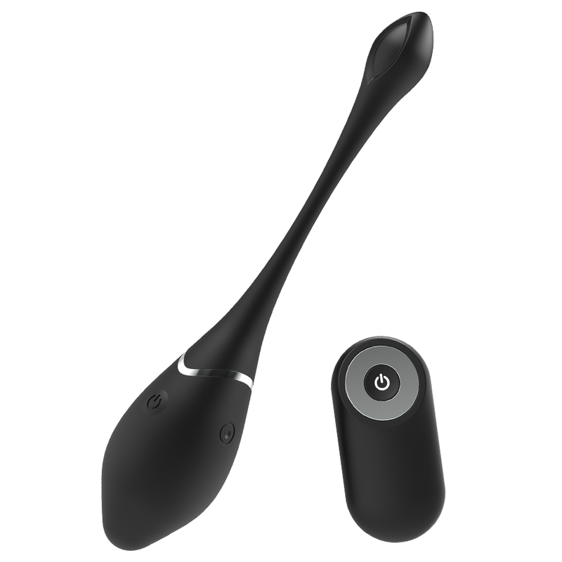 BLACK&SILVER - JENELL RECHARGEABLE VIBRATING EGG - Bild 6