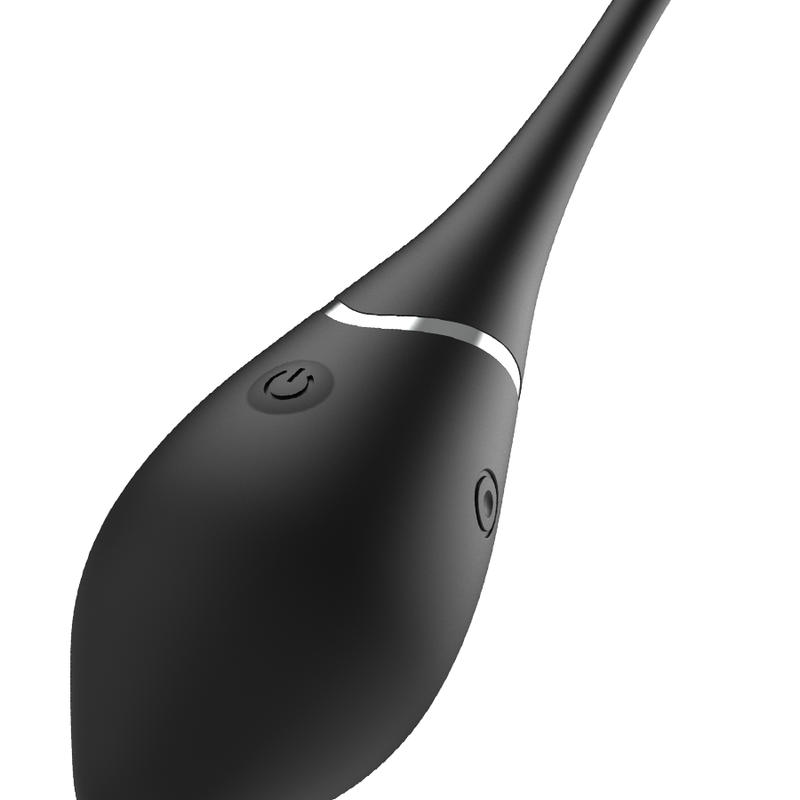 BLACK&SILVER - JENELL RECHARGEABLE VIBRATING EGG - Bild 4