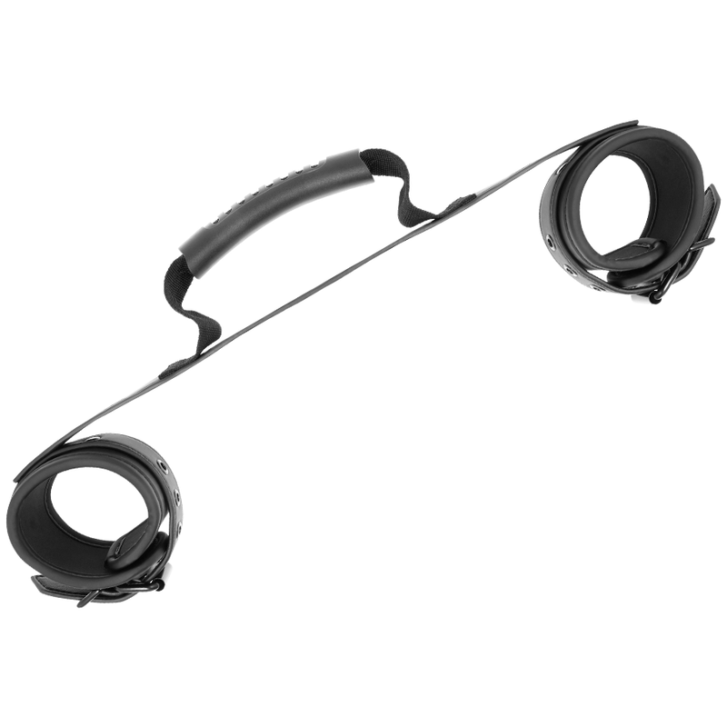 FETISH SUBMISSIVE - NOPRENE LINING HANDCUFFS WITH HANDLE - Bild 7