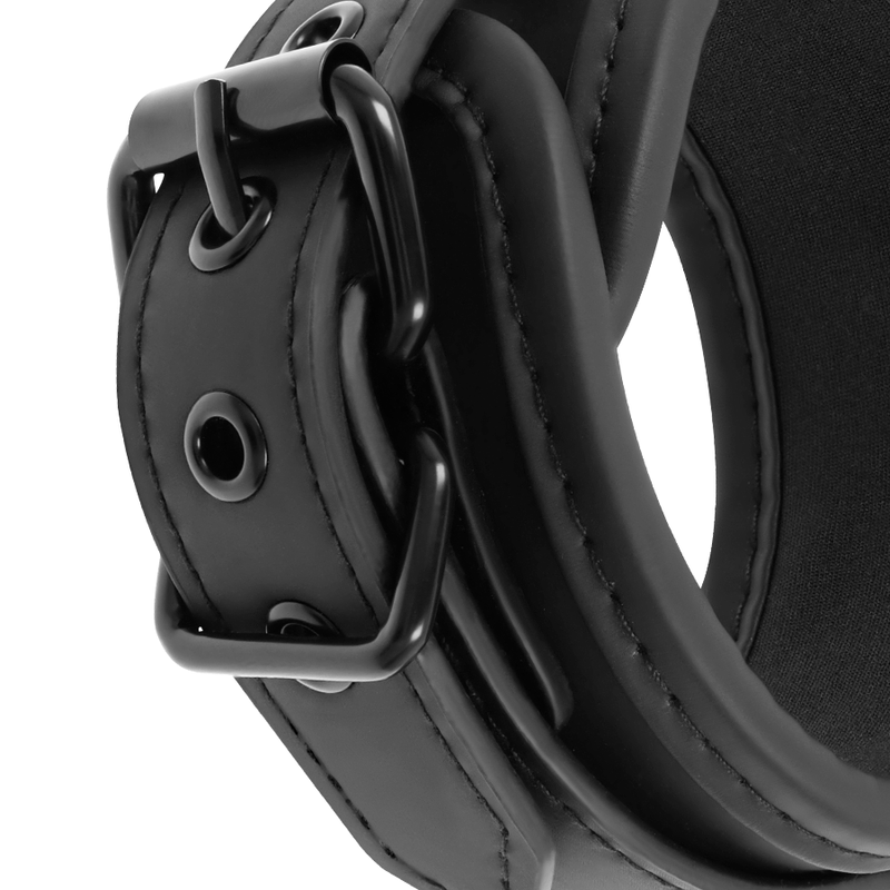 FETISH SUBMISSIVE - NOPRENE LINING HANDCUFFS WITH HANDLE - Bild 4