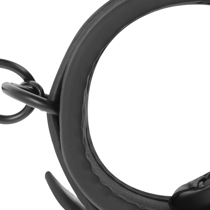 FETISH SUBMISSIVE - SET OF HAND AND ANKLE HANDCUFFS WITH NOPRENE LINING - Bild 5