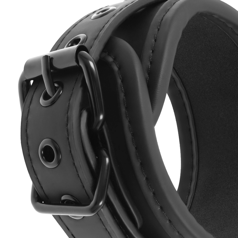 FETISH SUBMISSIVE - SET OF HAND AND ANKLE HANDCUFFS WITH NOPRENE LINING - Bild 9