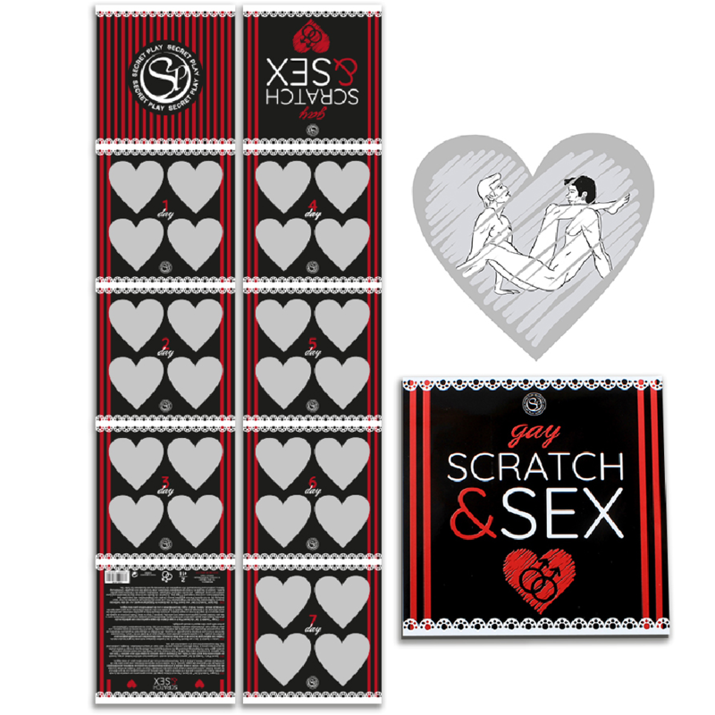 Alternative view of SECRETPLAY - SCRATCH & SEX GAY COUPLES GAME (ES/EN/FR/PT/DE)