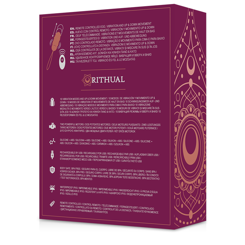 RITHUAL - REVA EGG REMOTE CONTROL UP&DOWN SYSTEM + VIBRATION - Bild 5