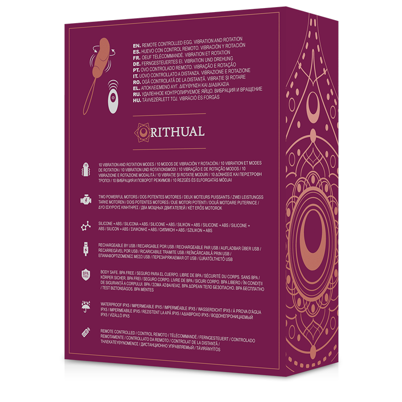 RITHUAL - ESHA EGG REMOTE CONTROL SYSTEM ROTATION + VIBRATION - Bild 6