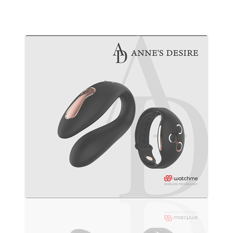 ANNE'S DESIRE - DUAL PLEASURE TECNOLOG A WATCHME BLACK/GOLD - Bild 16