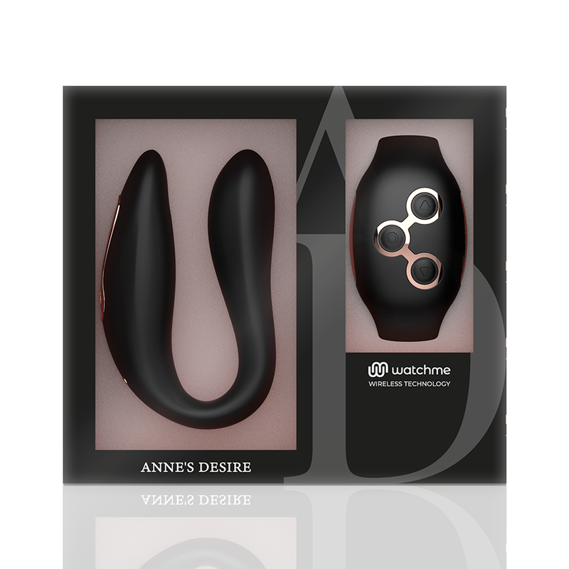ANNE'S DESIRE - DUAL PLEASURE TECNOLOG A WATCHME BLACK/GOLD - Bild 14