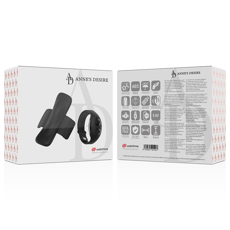 ANNE'S DESIRE - PANTY PLEASURE TECNOLOG A WATCHME BLACK - Bild 12