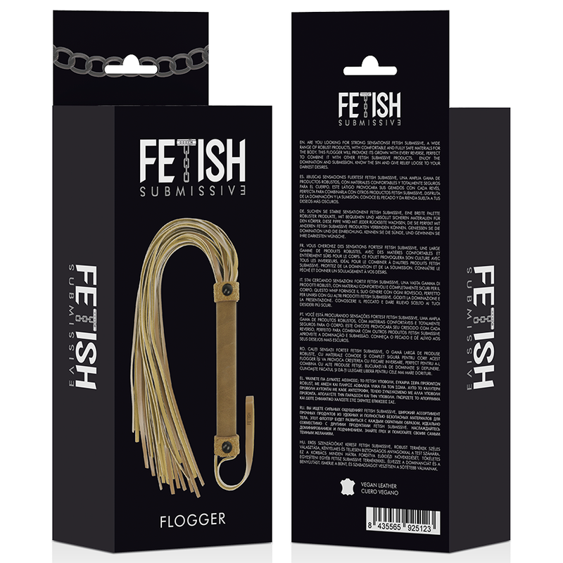 FETISH SUBMISSIVE ORIGEN - VEGAN LEATHER WHIP - Bild 6
