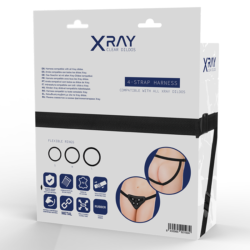 X RAY - HARNESS WITH SILICONE RINGS - Bild 7