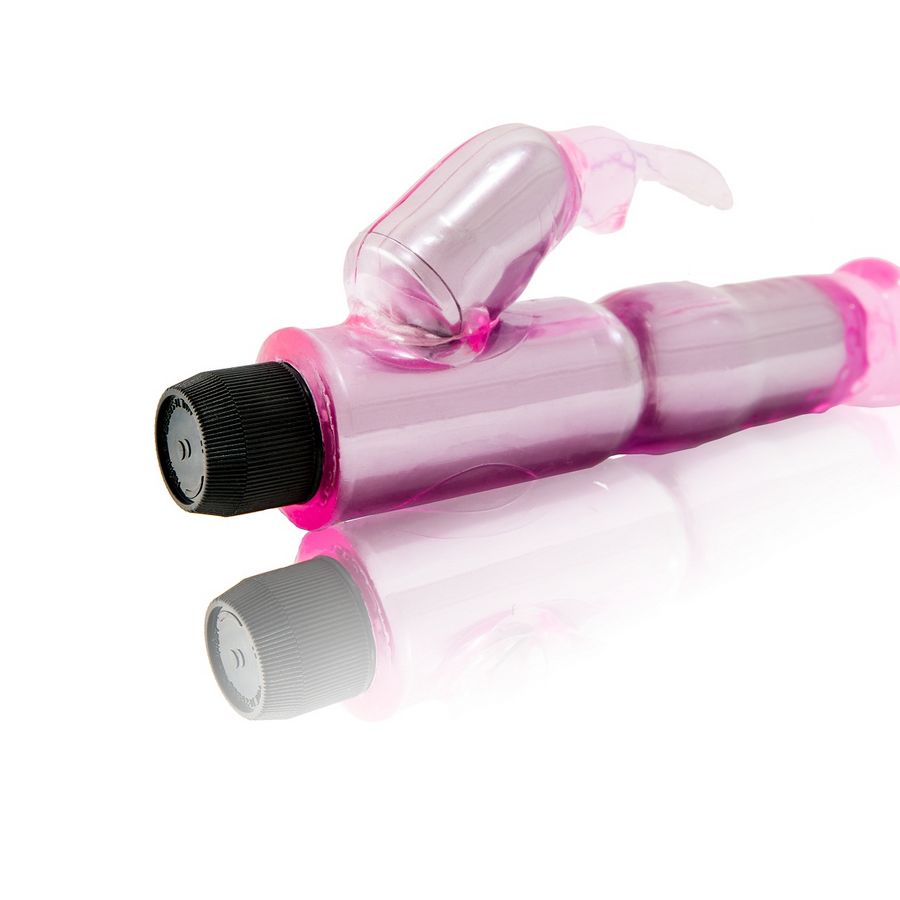 Alternative view of BAILE - VIBRATOR WITH ADJUSTABLE PINK STIMULATOR