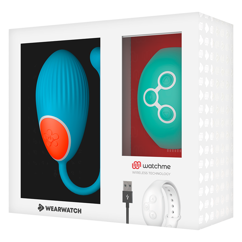 WEARWATCH - WATCHME TECHNOLOGY REMOTE CONTROL EGG BLUE / AQUAMARINE - Bild 3