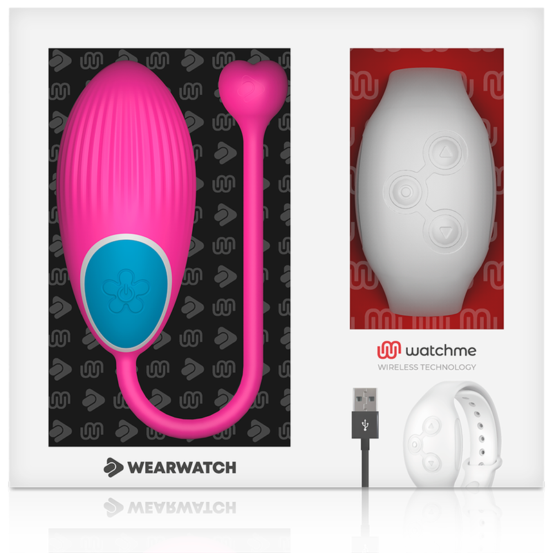 WEARWATCH - WATCHME TECHNOLOGY REMOTE CONTROL EGG FUCHSIA / NIVEO - Bild 4