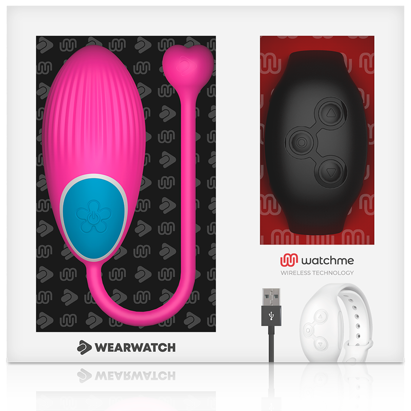 WEARWATCH - WATCHME TECHNOLOGY REMOTE CONTROL EGG FUCHSIA / JET - Bild 5
