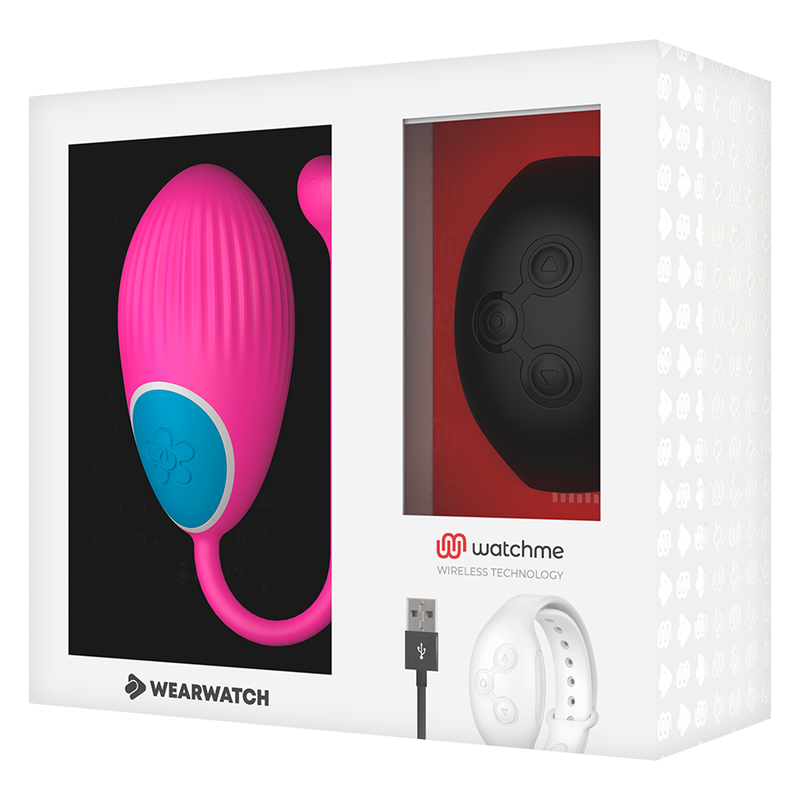 WEARWATCH - WATCHME TECHNOLOGY REMOTE CONTROL EGG FUCHSIA / JET - Bild 3