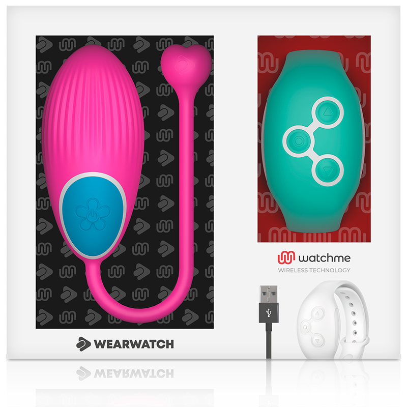 WEARWATCH - WATCHME TECHNOLOGY REMOTE CONTROL EGG FUCHSIA / SEAWATER - Bild 4