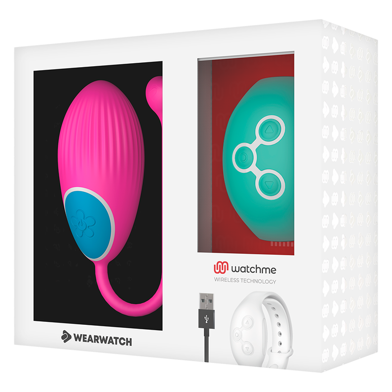 WEARWATCH - WATCHME TECHNOLOGY REMOTE CONTROL EGG FUCHSIA / SEAWATER - Bild 3