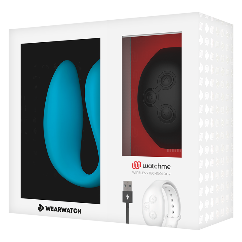 WEARWATCH - WATCHME DUAL TECHNOLOGY VIBRATOR INDIGO / JET - Bild 4