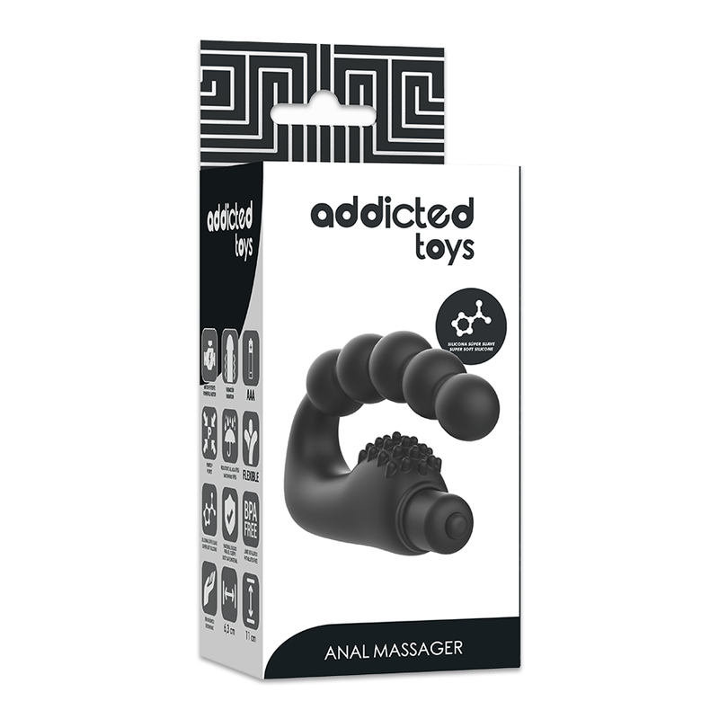 ADDICTED TOYS - ANAL MASSAGER PROSTATIC WITH VIBRATION - Bild 4
