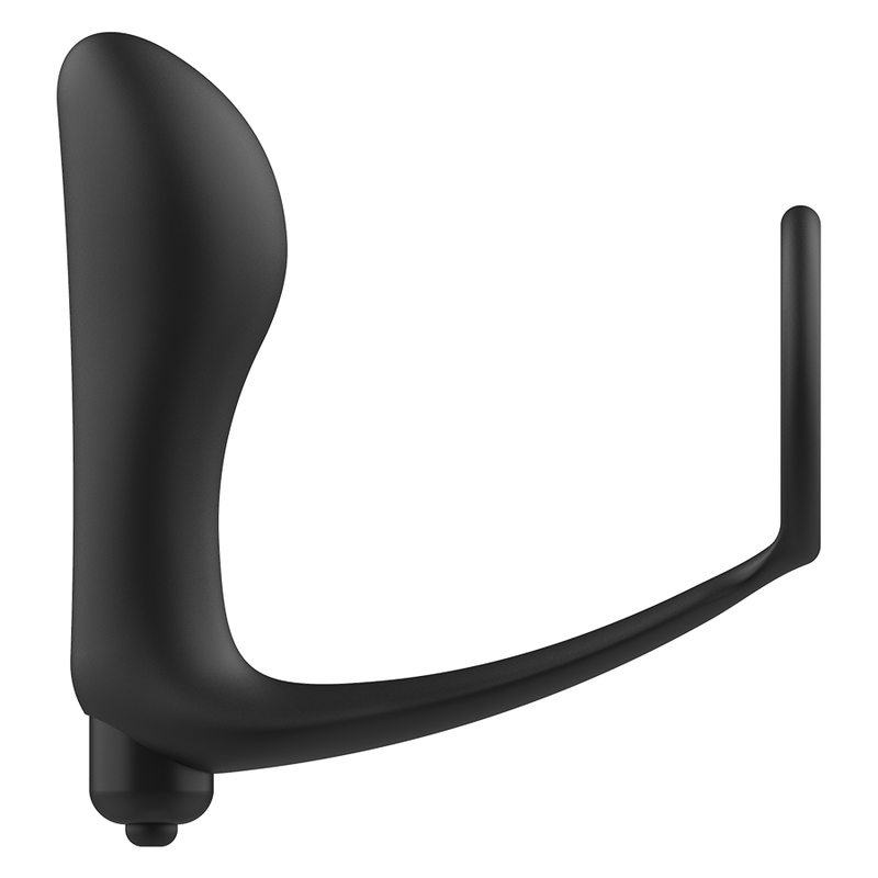 Alternative view of ADDICTED TOYS - VIBRATORY ANAL PLUG WITH PENIS RING