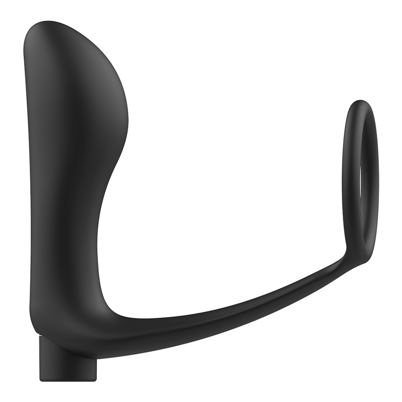 ADDICTED TOYS - PENIS RING WITH REMOTE CONTROL ANAL PLUG BLACK RECHARGEABLE - Bild 3