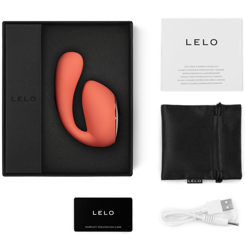 Alternative view of LELO - IDA WAVE CORAL COUPLES MASSAGER