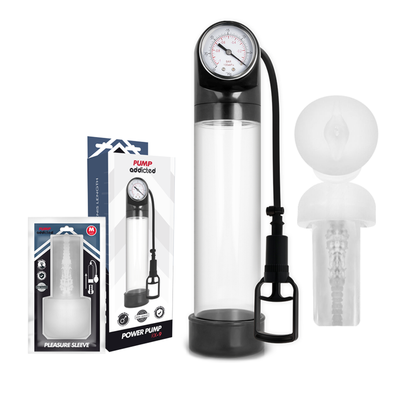 Alternative view of PUMP ADDICTED - RX9 TRANSPARENT WITH MASTURBATOR